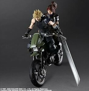 ☆新品　ジェシー,クラウド&バイクセット アクションフィギュア ファイナルファンタジーVII リメイク PLAY ARTS改　スクウェア・エニックス