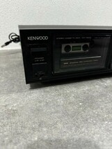 【1000円スタート】KENWOOD ケンウッド KX-1100G カセットデッキ STEREO CASSETTE DECK 音響機器 オーディオ機器_画像2