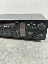 【1000円スタート】KENWOOD ケンウッド KX-1100G カセットデッキ STEREO CASSETTE DECK 音響機器 オーディオ機器_画像4