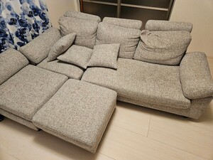  couch sofa head rest adjustment attaching color gray new goods after purchase half year use receipt limitation (pick up) moreover, Kinki if delivery possibility!