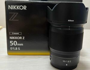 極美品 Nikon NIKKOR Z 50mm f1.8S 