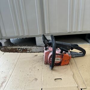 STIHL スチール エンジンチェーンソー 型号不明動作未確認◆ジャンク◆