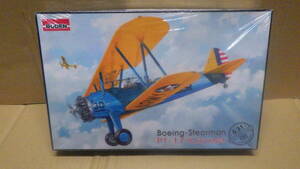 028 RODEN 1/32 Boeing-Stearman PT-17 Kaydet 未組立品 現状品