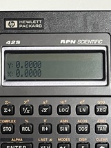 ヒューレット・パッカード HP-42S 関数電卓_画像2