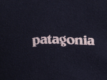 USA製 パタゴニア 両面 プリント 半袖 Tシャツ メンズ L / 古着 Patagonia アウトドア P-6 バックプリント ボックスロゴ クルーネック 紺_画像4