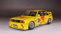 プラッツ/nunu 1/24 BMW E30 M3 グループA 1991 オートテック 完成品 実車用ウレタンクリア使用 改修有 JTC_画像3