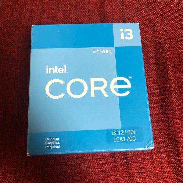 Intel Core i3-12100F BOX 最終値下げ