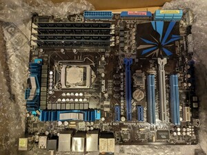 CPU i5 750 LGA1156 マザーボードP7P55D-E DELUXE メモリーPC3 10600 2GB×2 4GB×2