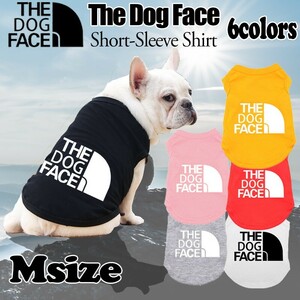 送料無料 ザドッグフェイス THE DOG FACE Ｍサイズ 選べるカラー ドッグフェイス 犬 夏服 THE NORTH FACE ノースフェイス 犬用カットソー