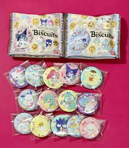 P Sanrio character biscuit 2 embroidery can badge all 14 kind comp set anonymity delivery & free shipping can badge embroidery can badge anonymity delivery 
