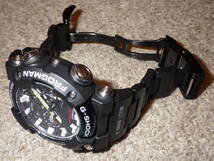 【新品同様】CASIO カシオ G-SHOCK MASTER OF G FROGMAN フロッグマン GWF-A1000C-1AJF Bluetooth ソーラー電波_画像3