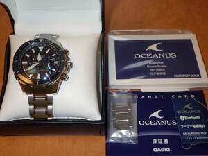 【新品同様】CASIO カシオ／OCEANUS オシアナス/ OCW-P2000-1AJF 時計/電波ソーラー