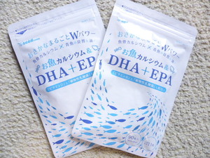 o fish calcium &DHA+EPA approximately 6 months (90 bead ×2 sack )si-do Coms vitamin D. acid . carriage less 