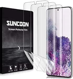 【2020夏改良・3枚セット】SUNCOON Galaxy S20 フィルム 3D全面保護 S20 フィルム SC-51A SCG