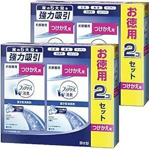 【まとめ買い】ファブリーズ 消臭芳香剤 お部屋用 置き型 さわやかスカイシャワーの香り つけかえ用 130g×4