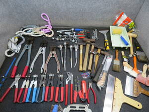 (BC-120) bolt Clipper * wire cutter * gold hammer * belt metal fittings * spatula * socket set * shino attaching ratchet other 