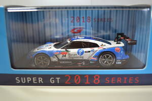 EBBRO エブロ 1/43 SUPER GT GT500 2018 Forum Engineering ADVAN GT-R #24