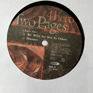 未使用品LP 4hero/Two Pages 4枚組 UKオリジナルの画像9