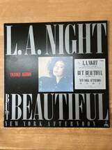 中古12inch 阿川泰子/L.A.NIGHT b/w BUT BEAUTIFUL オリジナル美品_画像1