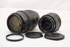 キヤノン CANON New FD 50mm F1.4 Canon FDマウント EF 35-105mm F3.5-4.5 一眼レフ フィルムカメラ 104