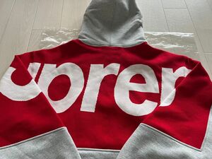 試着一回のみ Supreme BigLogo JacquardHoodedSweatshirt シュプリーム ビッグロゴ Mサイズ