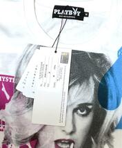 新品タグ付き　ヒステリックグラマー　HYSTERIC GLAMOUR 　PLAYBOY　　プレイボーイ　コラボ　SCRATCH Tシャツ_画像3