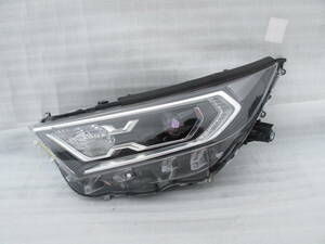 MXAA52/MXAA54/AXAH52/AXAH54 RAV4/ハイブリッド 純正 左 ヘッドライト/左 ヘッドランプ LED STANLEY 42-93 .