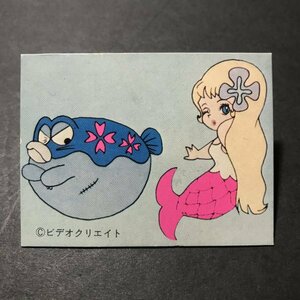 ★昭和当時物！　ミニカード　ハゼドン　34番　駄菓子屋 昭和 レトロ　【852】