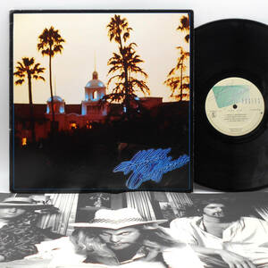 ★US ORIG LP★EAGLES/Hotel California 1976年 初回7E規格 STERLING刻印 音圧＆音抜最高 WEST COAST ROCK不朽の名作 ポスター＆インナー付