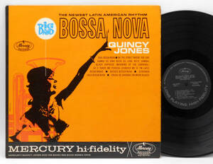 ★US ORIG MONO LP★QUINCY JONES/Big Band Bossa Nova 1962年 初回深溝黒ラベ 高音圧 映画AUSTIN POWERS,東京モード学園 Soul Bossa Nova