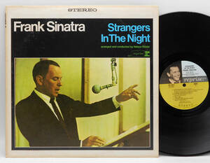 ★良盤 US ORIG LP★FRANK SINATRA/Strangers In The Night 1966年 初回3色ラベル 音圧＆音抜最高 CS付 JAZZ VOCAL名盤 夜のストレンジャー