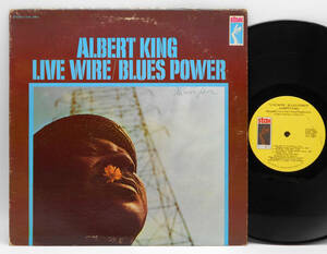 ★US ORIG LP★ALBERT KING/Live Wire - Blues Power 1968年 初回黄ラベル 高音圧 CS付 凄まじいギター炸裂 ブルースライブ金字塔