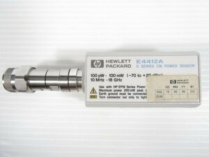 HP E4412A CWパワーセンサ CW Power Sensor 中古