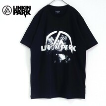 Mサイズ　バンドt　ビックロゴ　リンキンパーク　tシャツ　バンドtシャツ　半袖tシャツ　コットン100%_画像1