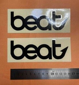 釣り　フィッシング　ビート　beat　切り文字ステッカー　カッティングステッカー　防水仕様　ドレスアップ　カスタム