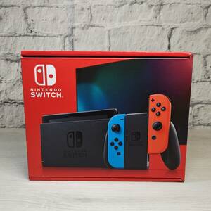 【YH-8919】開封済未使用品 Nintendo 任天堂 ニンテンドー Switch 本体 Joy-Con(L) ネオンブルー/(R) ネオンレッド HAD-S-KABAH 