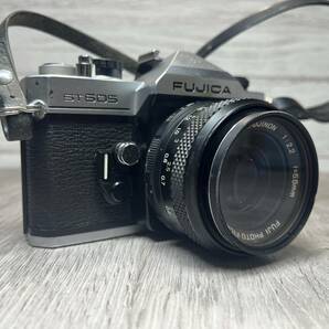 【YH-8938】中古現状品 FUJICA ST605 フジカ FUHINON レンズ 1:2.2 f=55mm 一眼レフ カメラ シャッター確認 のみの画像1