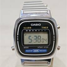 ●【YH-8982】中古現状品 CASIO カシオ LA670W デジタル 腕時計 チープカシオ 稼動品 【レタパ可】_画像1