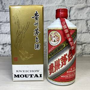 [YH-9103] not yet . plug China sake ... pcs sake 1995 year MOUTAImao Thai sake mao Thai heaven woman label 500ml 38% old sake box attaching rare 