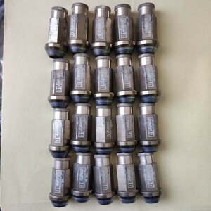  aluminium wheel nut D1spec M12 × 1.5 20 piece secondhand goods 