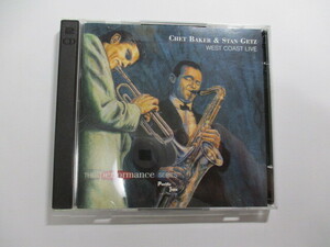 2CD Chet Baker & Stan Getz / West Coast Live (Pacific Jazz) チェット・ベイカー / スタン・ゲッツ / Russ Freeman