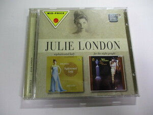 CD Julie London / Sophisticated Lady / For The Night People (輸入盤 Liberty) ジュリー・ロンドン