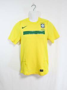 ブラジル代表 2011 オーセンティック ホーム ユニフォーム ナイキ NIKE 送料無料 BRASIL BRAZIL サッカー シャツ 選手仕様