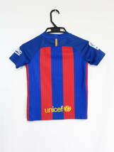 バルセロナ 16-17 ホーム ユニフォーム ジュニアXS 130cm ナイキ NIKE Barcelona サッカー シャツ ジュニア キッズ_画像2