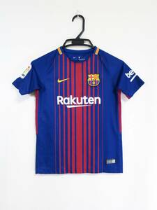 バルセロナ 17-18 ホーム ユニフォーム ジュニアS 130-140cm ナイキ NIKE Barcelona サッカー シャツ ジュニア キッズ