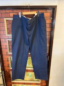 チノパン　ワーク　ディッキーズ 874 紺系　42インチ　エンジニア メカニック アウトドア dickies ビックサイズ　アメリカ古着