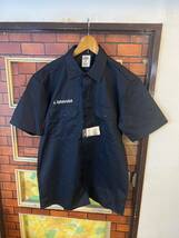 半袖ワークシャツ WORKWEAR ディッキーズ 未使用　デットストック　dickies ディッキーズ サイズ M アウトドア　アメリカ古着_画像1