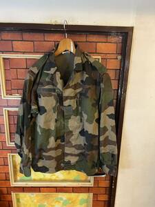  military jacket kazanlak wood Land ARMY outdoor duck pattern euro old clothes size M about 1 jpy start 