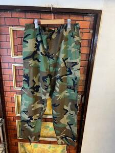  military pants cargo camouflage camouflage wood Land XL big size outdoor TRU-SPEC America old clothes 