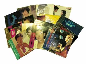 【静0507-23】LP 山口百恵 レコード まとめ 帯付含 18点セット 動作未確認 中古品 現状品